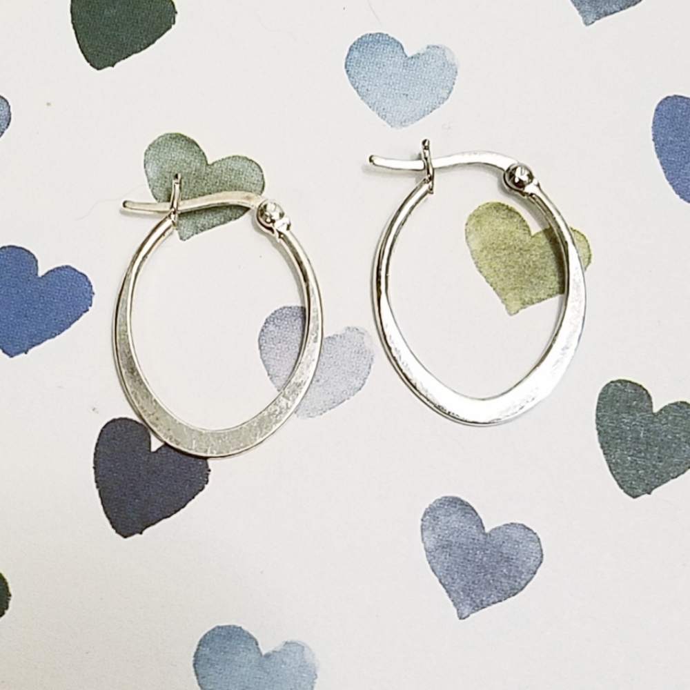 Sterling Silver Hoops